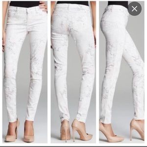 EUC J Brand ghost rose skinny jeans